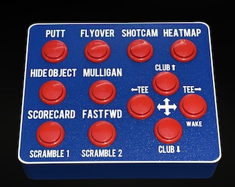 GSPRO - Wireless Red White & Blue Edition - Golf Simulator Control Box