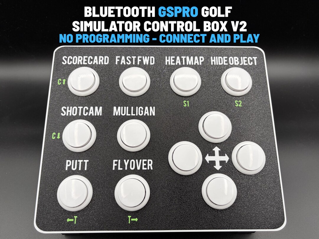 Bluetooth GSPRO Golf Simulator Control Box - Etsy