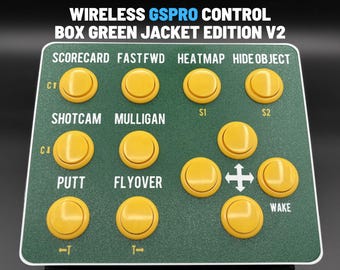 GSPRO - Wireless Golf Simulator Control Box - Green Jacket Edition V2