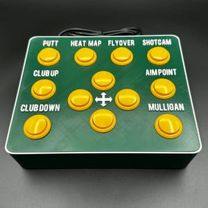 GSPRO Golf Simulator Control Box - Green Jacket Edition