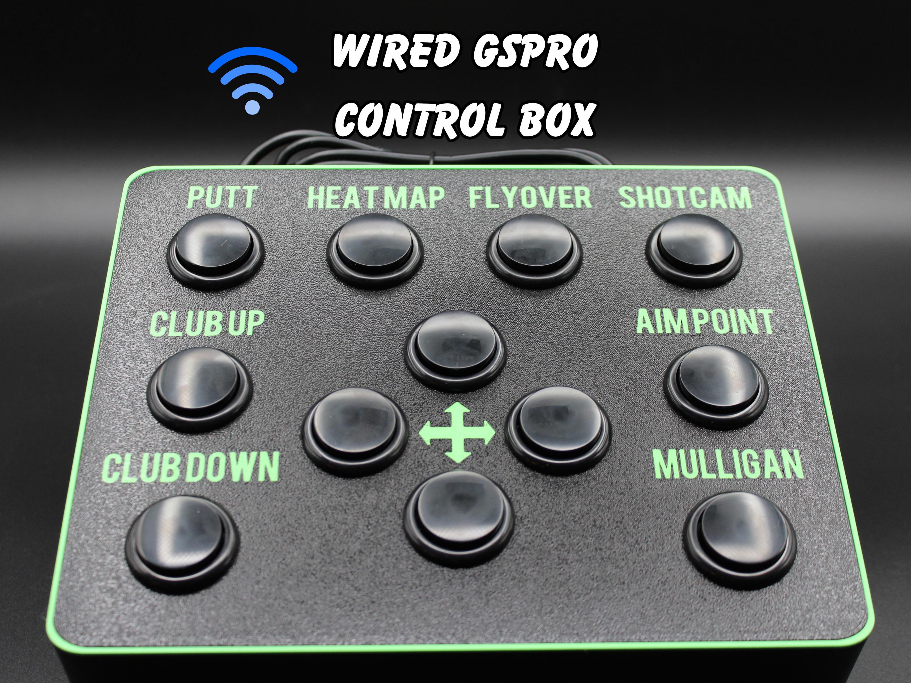 GSPRO - Wired Golf Simulator Control Box - Etsy Australia