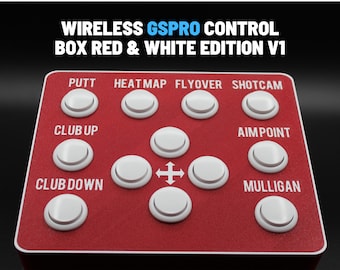 GSPRO - Red & White Edition - Golf Simulator Control Box