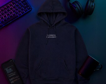 Melhorias incrementais | Moletom com capuz para crescimento a longo prazo | Camiseta com mentalidade sistêmica