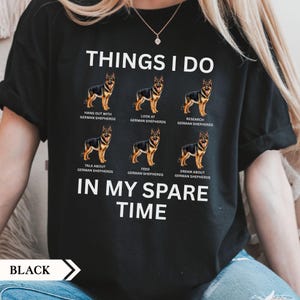 German Shepherd Shirt, Dog Lover Gift, German Shepherd Tee, Women&#39;s Dog T-Shirt, Pet Owner Apparel, Pet Parent Gift, Canine Lover Shirt