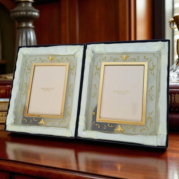 Mikimoto International Luxury Photo Frame With Pearl Japan Jewelry