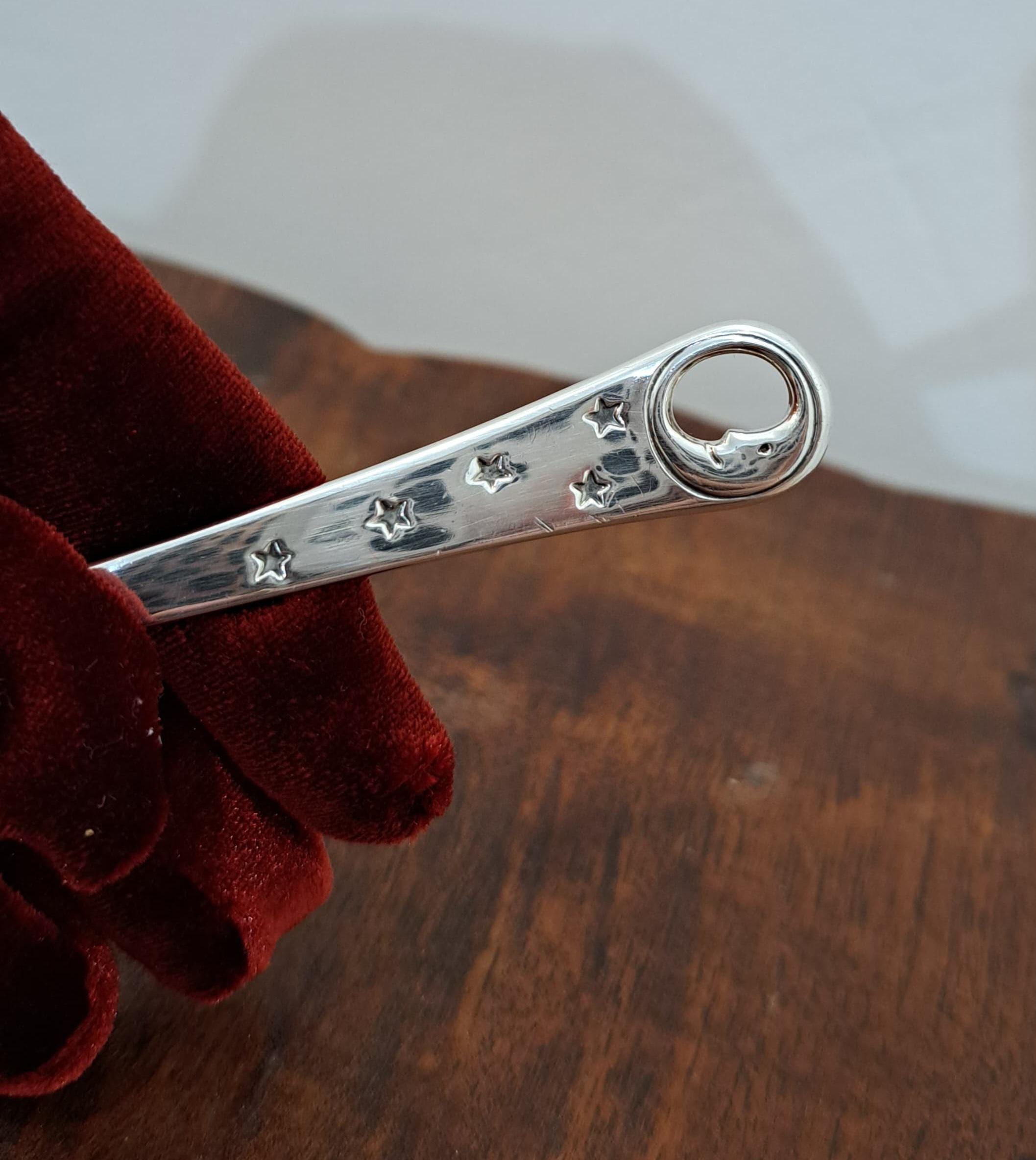 ティファニー　Tiffany スプーン　925 食器　マンインザムーン Tiffany and Co. Vintage Baby Spoon - Man in the Moon Design - Etsy