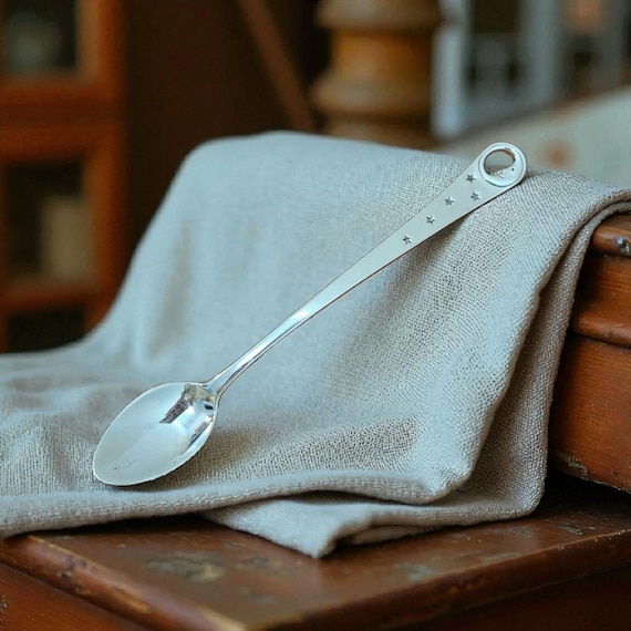 Tiffany and Co. Vintage Baby Spoon - Man in the Moon Design - Etsy