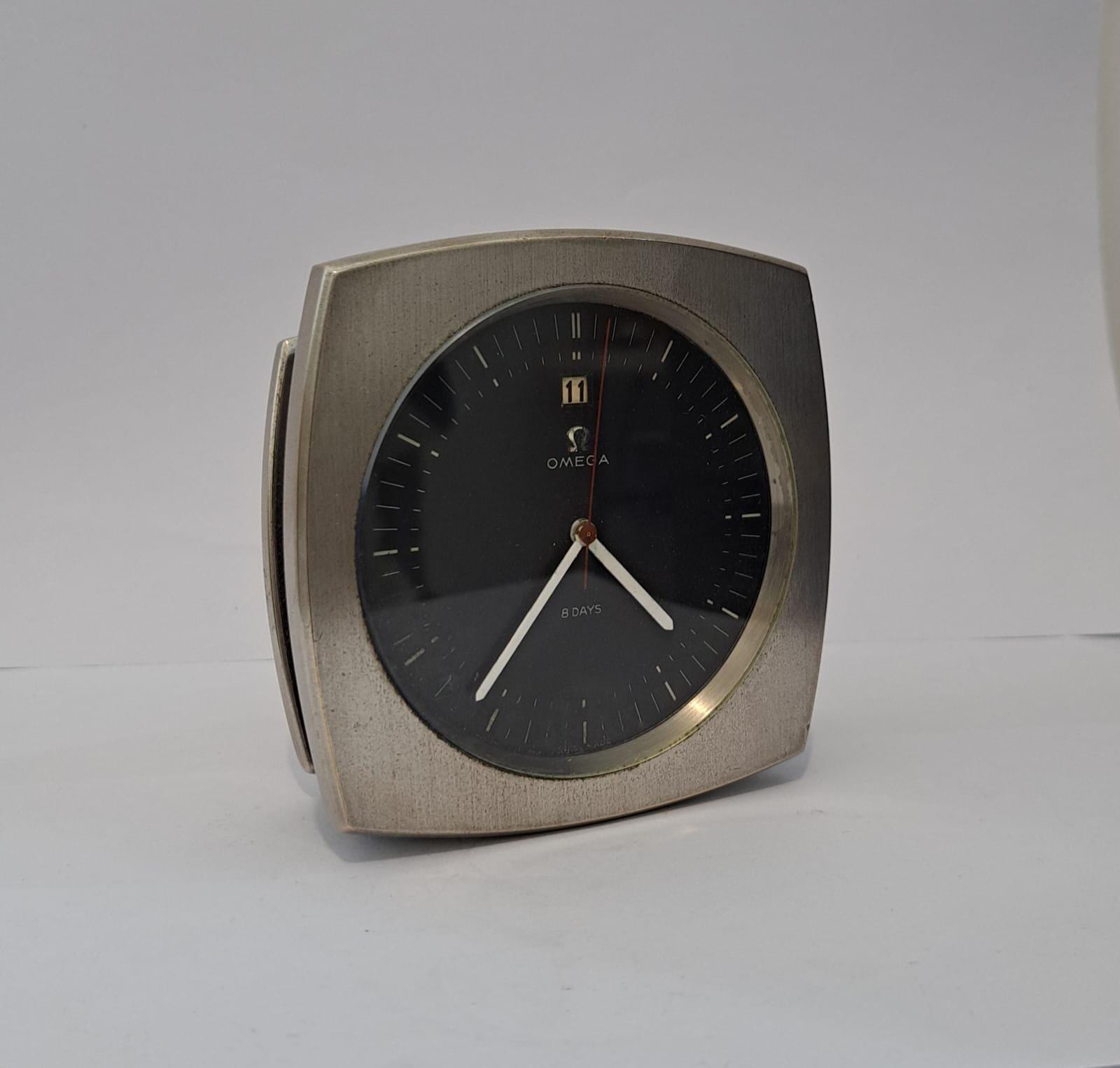 Vintage Omega 7015 Mechanical Desk Clock 1960 Paperweight - Etsy