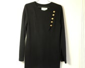 80s Career Girl Bling Dress- Size 6