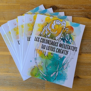 Poetic Coloring Book for Adults | Meditative Illustrations & Poems | Anti-Stress | Creative, Introspective | Lelotuscreatif