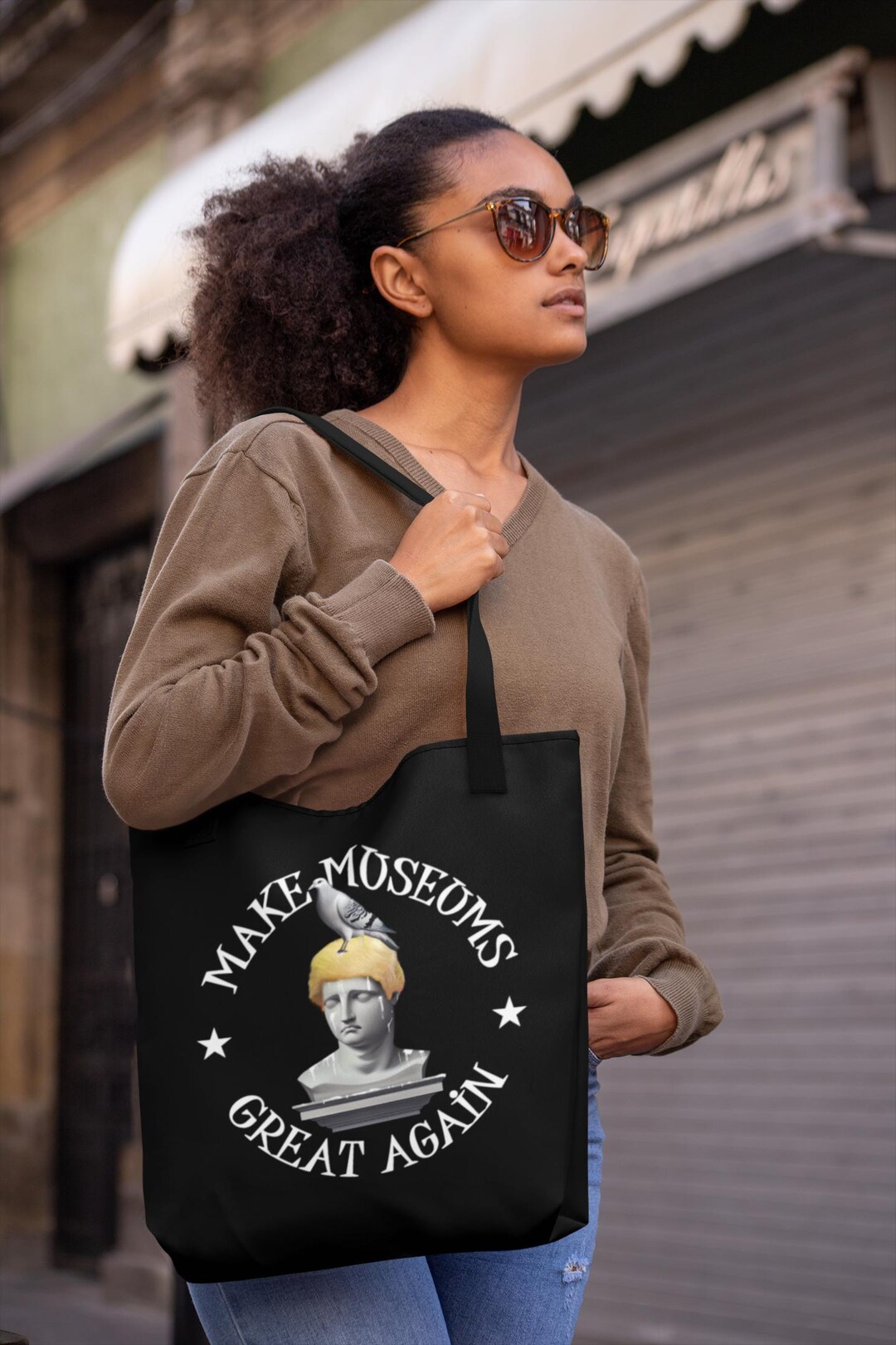 Tote Bag - Make Museums Great Again, Greco-roman Archaeology Gift ...