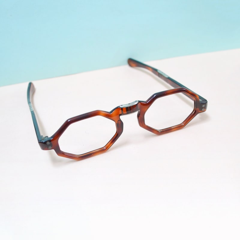 Hug Octagonal Spectacles Octagon Eyeglasses - Etsy