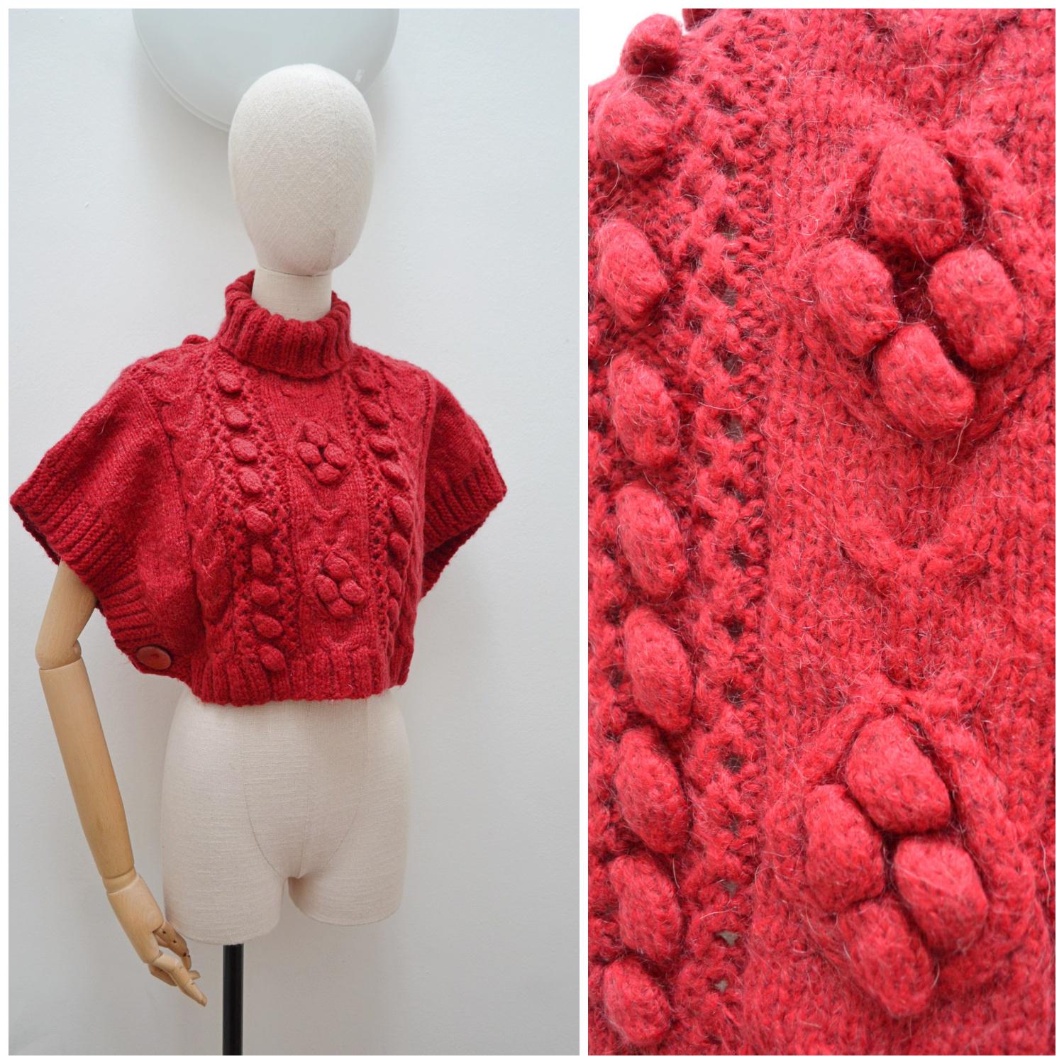 トップス Celon angora turtle sleeve-less knit Celon angora turtle