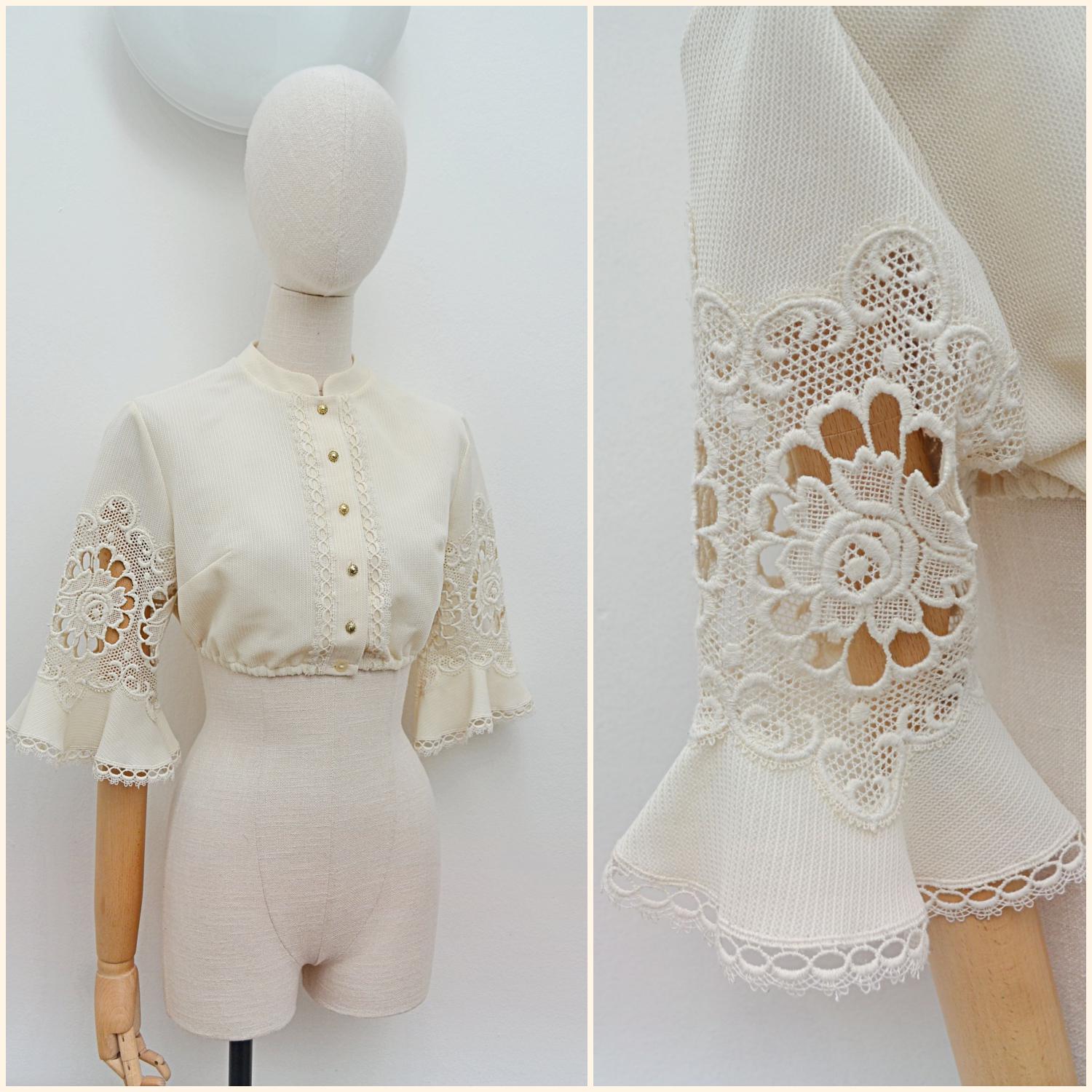 70s Lace Blouse - Etsy 70s Lace Blouse - Etsy