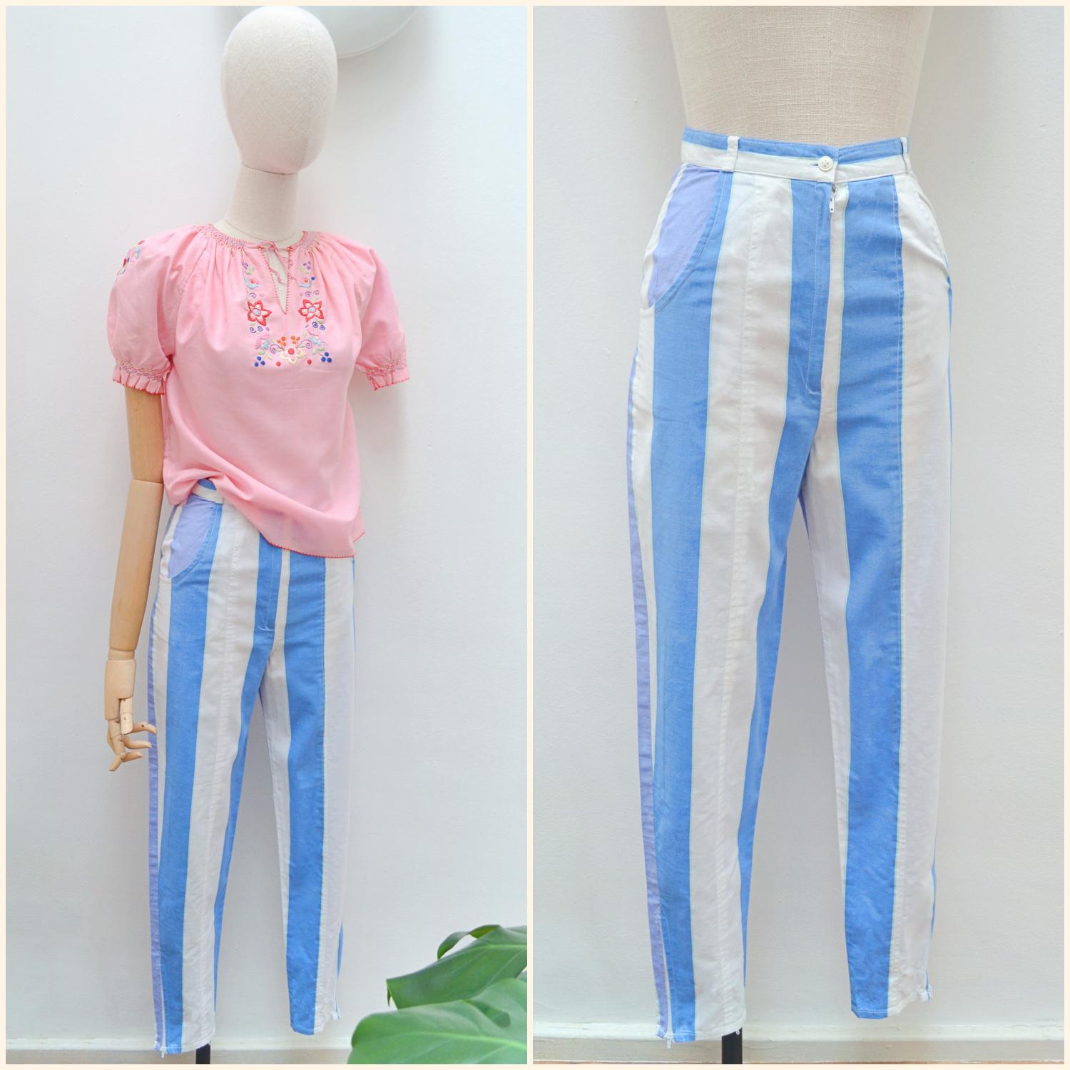 【SATIIIZ】Clown Patch Cotton Wide Work Pants Cotton Clown Pants - Etsy
