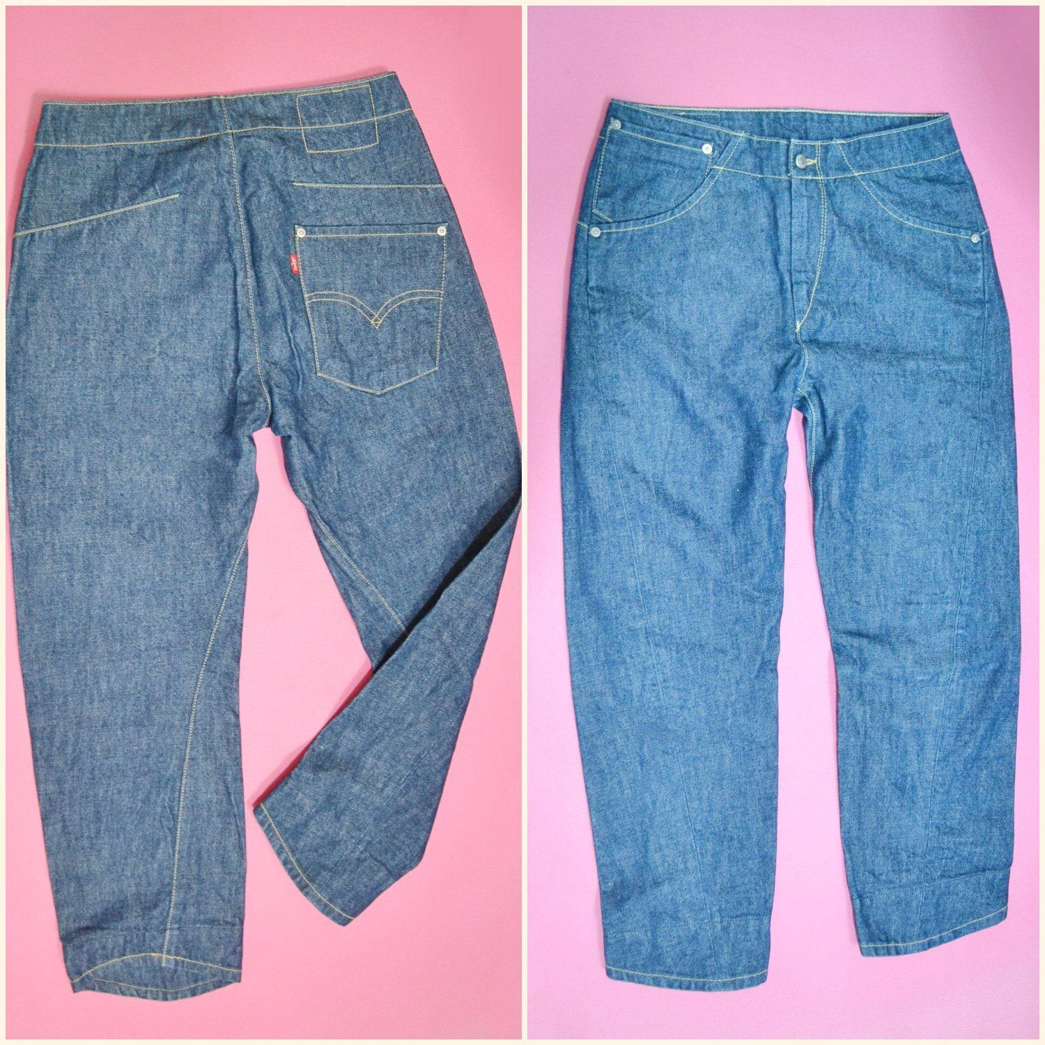 2000s Levis Twisted Engineered Jeans, Y2k Mid Rise Designer 2000s Levis Twisted Engineered Jeans, Y2k Mid Rise Designer