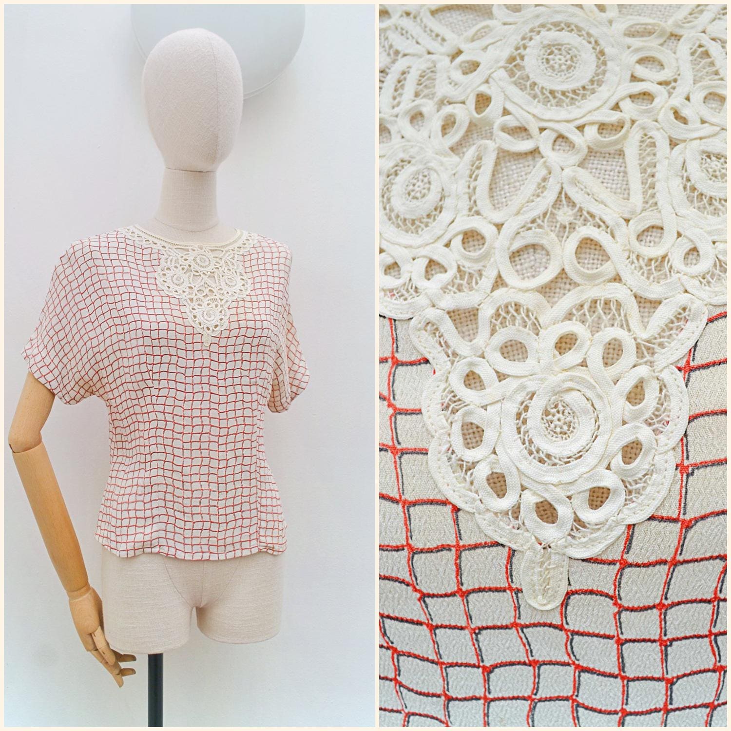 Trompe L Oeil Shirt - Etsy