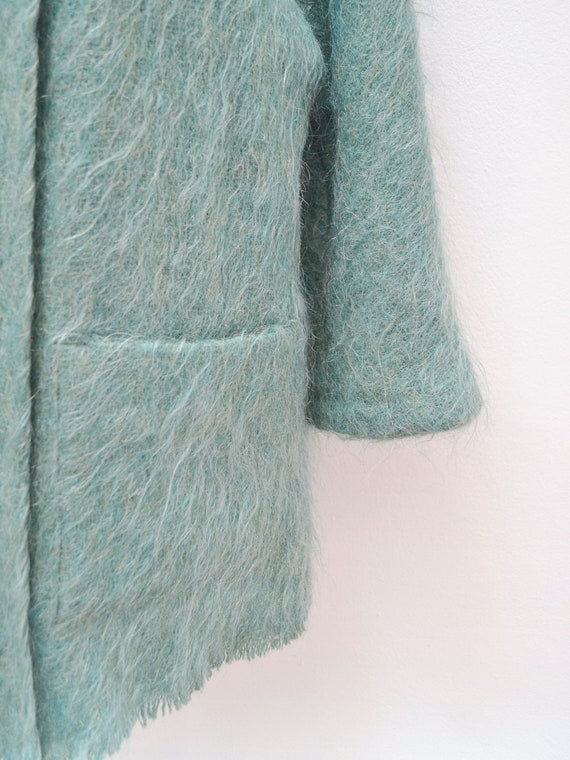 1970s Mohair open fronted cardigan, 70s Andrew St… - image 6