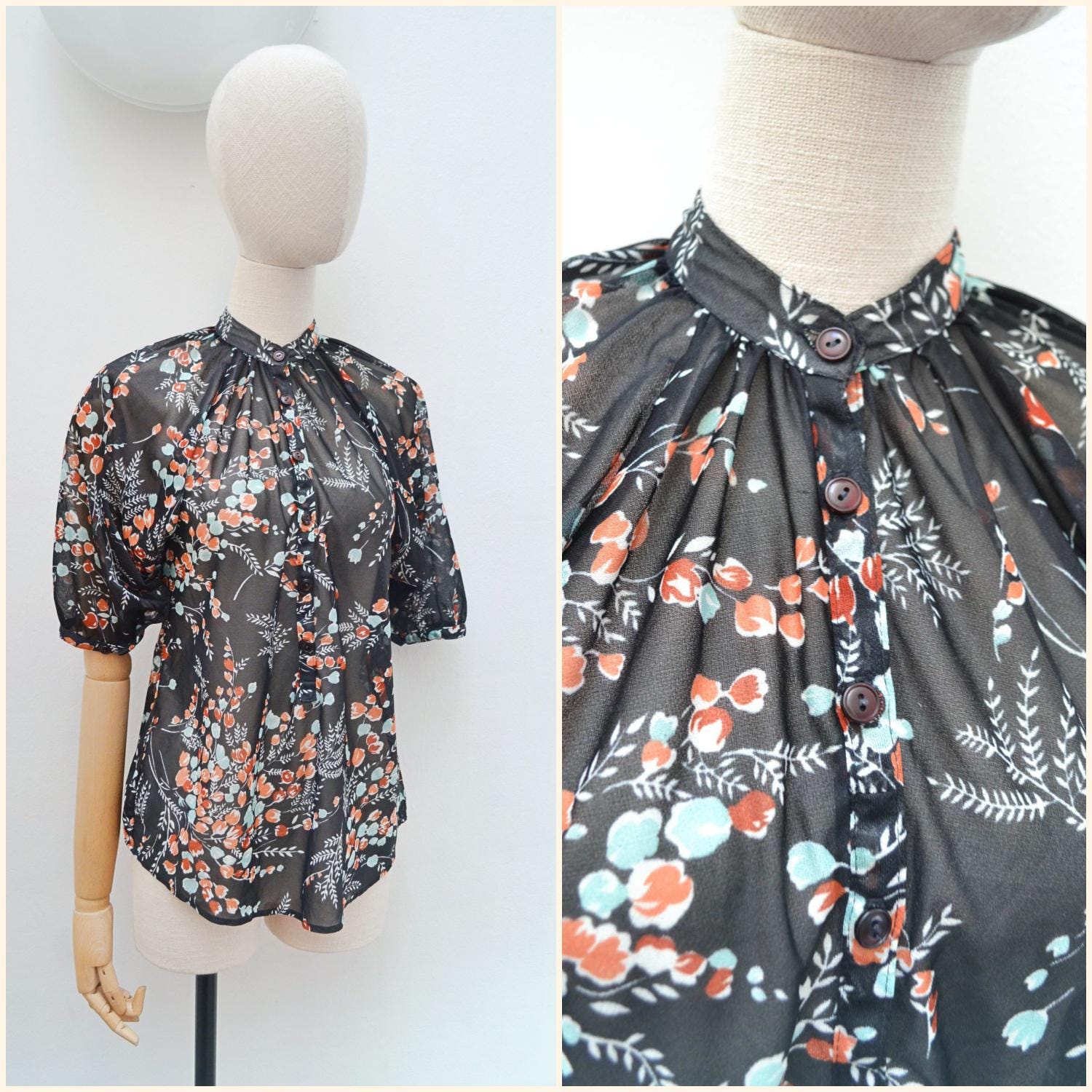 Jeff Banks Blouse - Etsy Jeff Banks Blouse - Etsy
