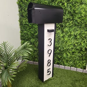 composite mailStand,custom mailbox,rustic mailbox