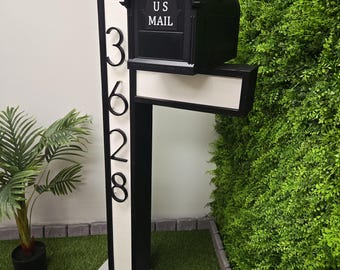 mailbox, custom mailbox, composite mailstand, rustic Post