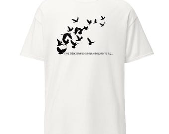 Take These Broken Wings... - Blackbird (Beatles) T-Shirt