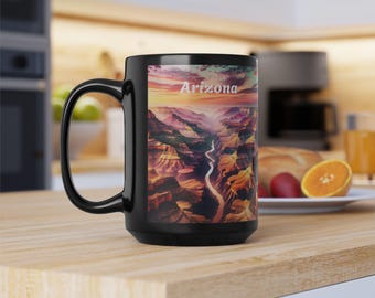 Arizona Grand Canyon Mug – 11oz & 15oz Ceramic Souvenir Cup