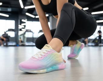 Air Cushion Sneakers for Women | Lightweight Mesh Walking Shoes | Comfortable Athletic Sneakers