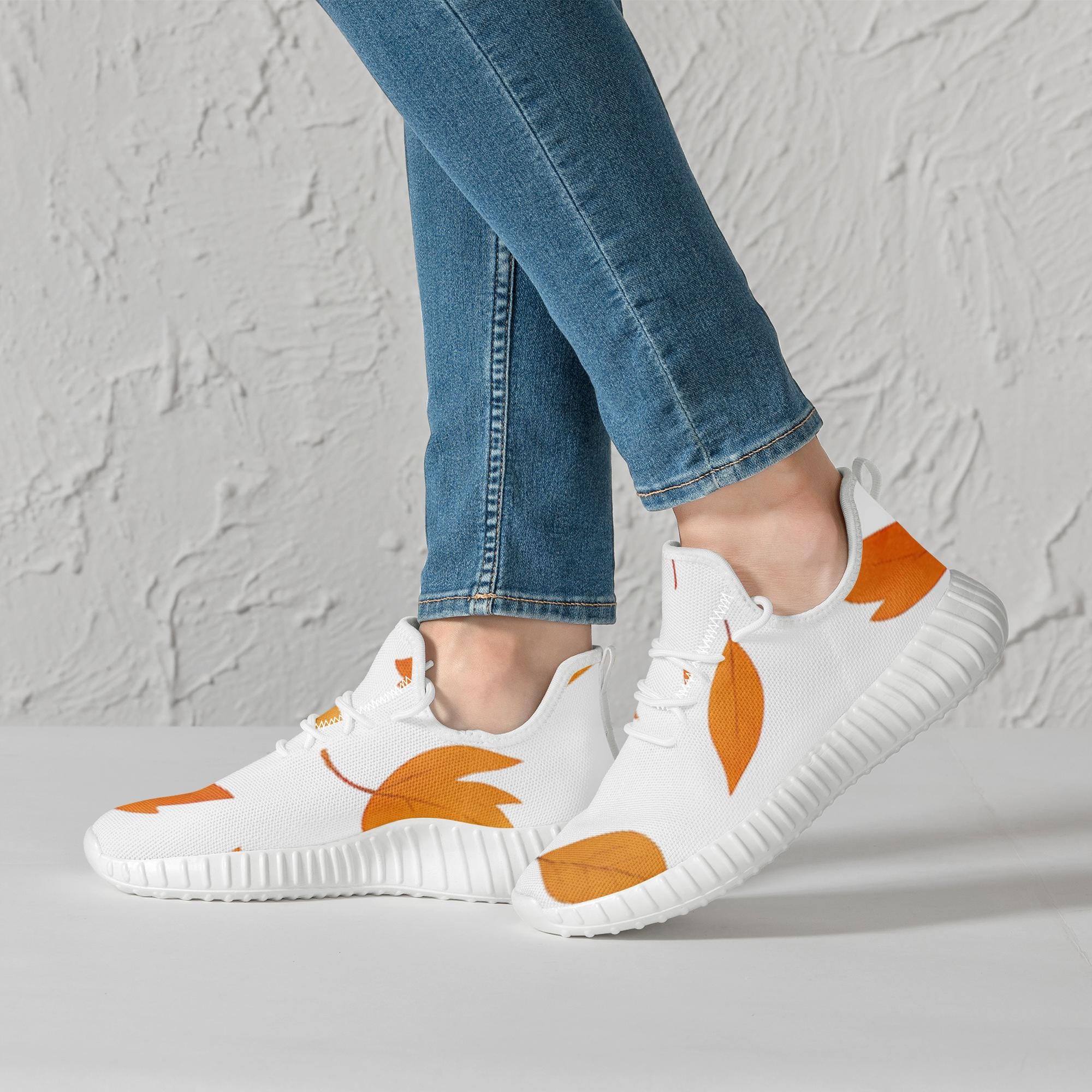 Zapatillas de malla tejida / Zapatillas ligeras Flyweave / Zapatillas transpirables para caminar / Zapatillas personalizadas con sublimación