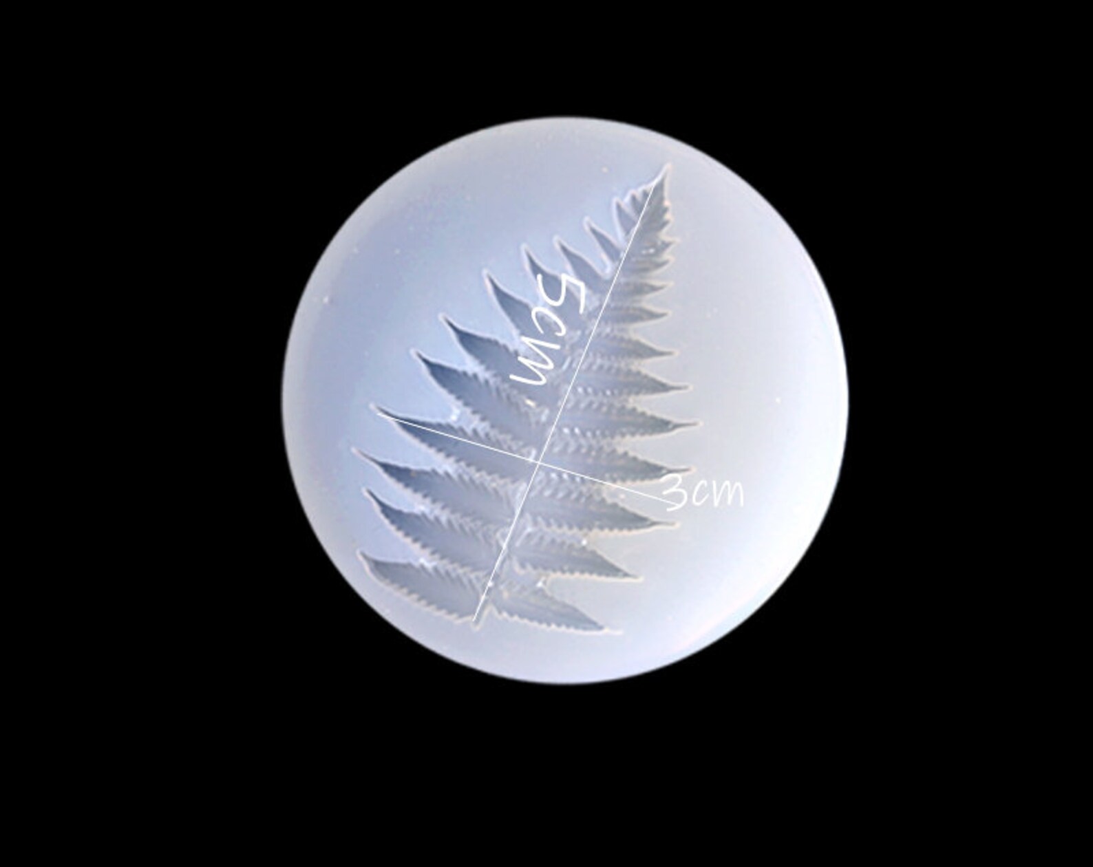 Fern Leaves Silicone Mold for Resin Leaf Resin Mold Silicone Etsy