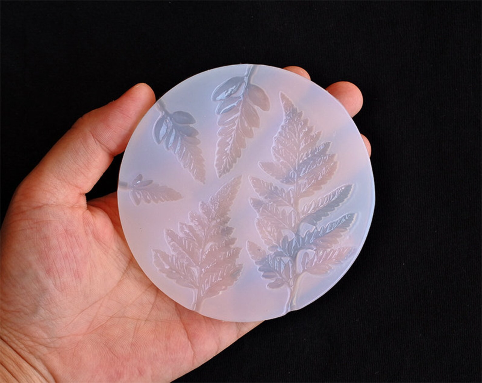 Fern Leaves Silicone Mold for Resin Leaf Resin Mold Silicone Etsy