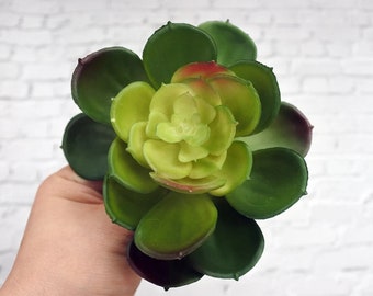フェイク多肉植物 - リアルタッチ人工ミニセダム多肉植物ツリー