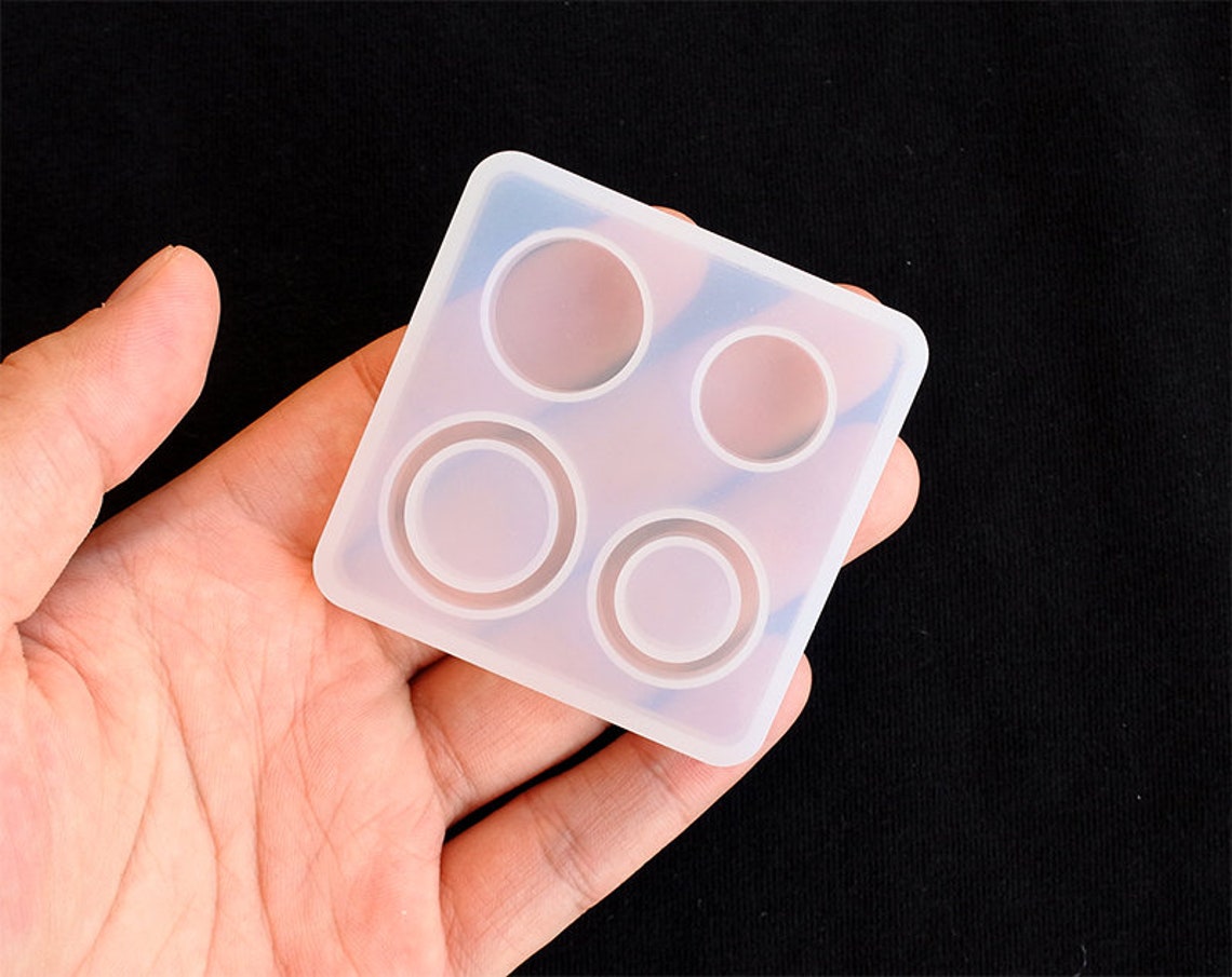 Circle Silicone Mold for Resin Round Resin Mold mini Earring Etsy