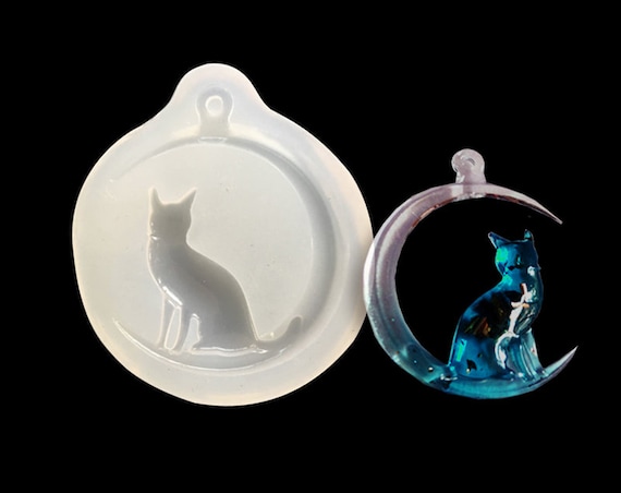 LET'S RESIN Moldes De Resina, Moldes De Luna Creciente, Moldes De Epoxi, Moldes De