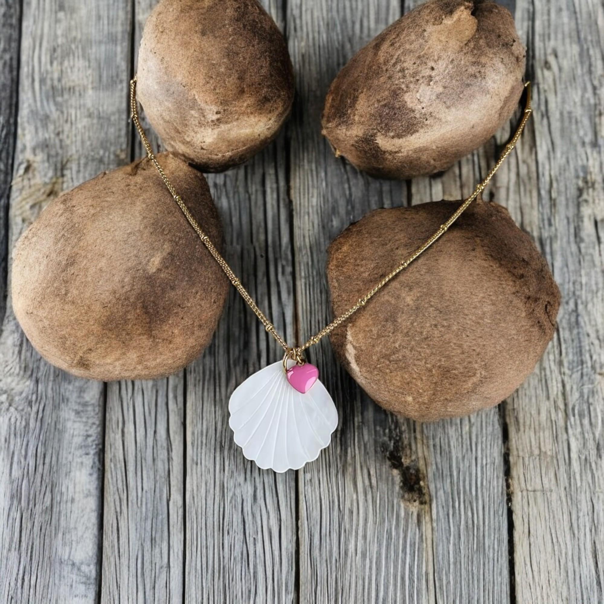 Stainless Steel Heart Pendant Necklace Set for Women – Golden Ginkgo ...