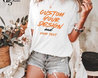 Camiseta gráfica familiar personalizada: camiseta de fiesta personalizada