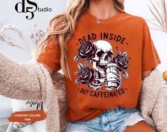 Camiseta unisex con estampado de Halloween "Spooky Season Comfort Colors"