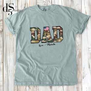Army Dad Shirt – Veteran Father’s Day Gift, Grandpa Tee, Military T-Shirt for Dad, Patriotic Present for Him