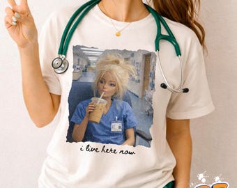 Funny Nurse T-Shirt, Nurse Life Graphic Tee, Coffee Nurse Shirt, Healthcare Worker Gift, Nursing Student Shirt, Nurse Gift for Her