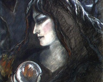 Hecate Hekate Dark Goddess limited edition print