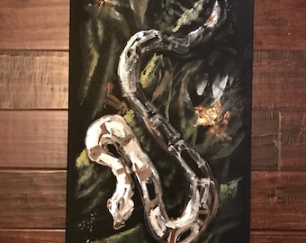 Serpent original painting