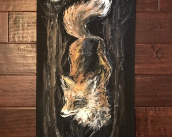 Fox original painting