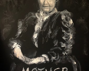 Mother Jones original painting