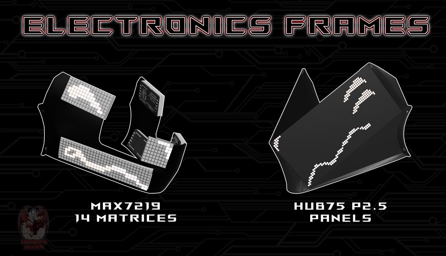 Protogen Electronics Kit Protogen Electronics Frames - Etsy