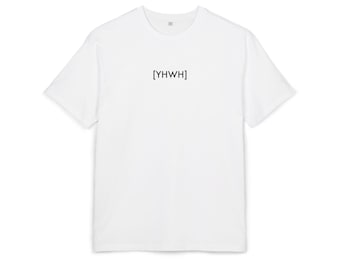 Oversized Christian Tee: YHWH, God, Jesus - Religious Apparel