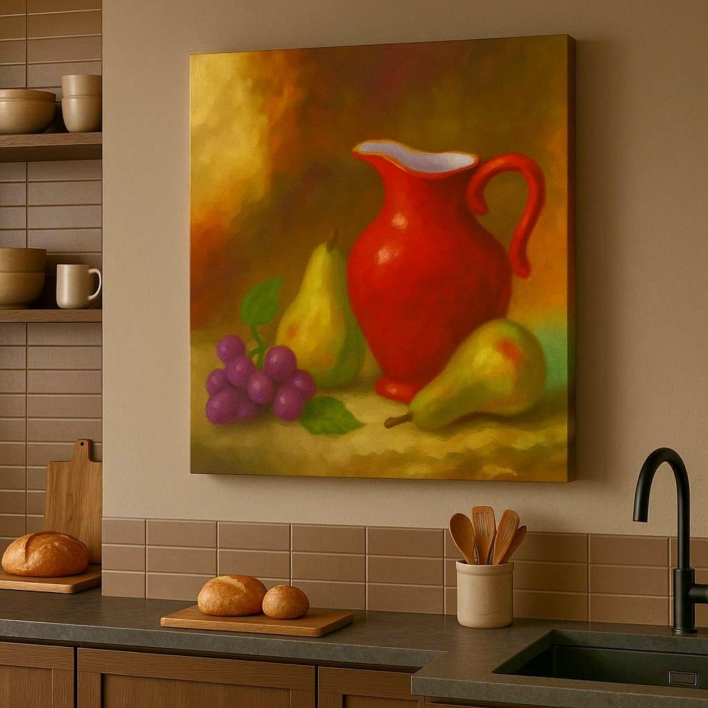 Kitchen Still Life Wall Art main image 1