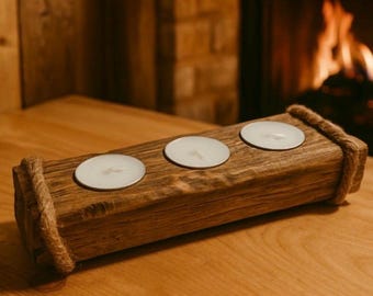 Lot De 4 Bougeoirs En Métal Doré Pour Bougies Chauffe-Plat - Décoration Rustique