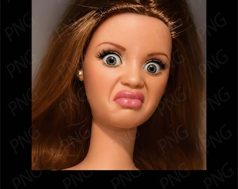 Drôle dégoûtant poupée visage Meme PNG, dégoûtant poupée visage Png, conception de poupée dégoûtante, dégoûtant poupée visage Clipart, Meme PNG, cadeau drôle PNG
