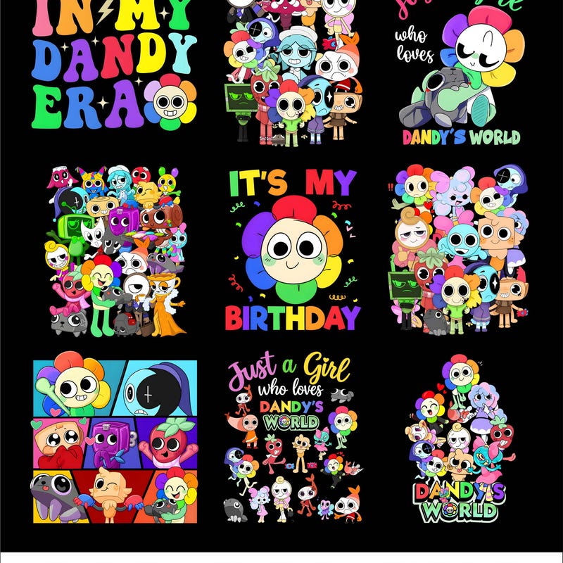 Dandy Dandy's World Art - Etsy