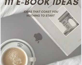 Inglese 111 IDEE PER E-BOOK, Idee che non ti costano nulla per iniziare